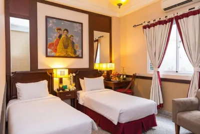 Phòng Classic Twin có cửa sổ — Ben Thanh Boutique Hotel